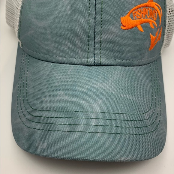 Fishpond Sabalo Lightweight Sewn Adjustable Hat Baseball Cap w Mesh Fishing EUC! - Picture 2 of 10